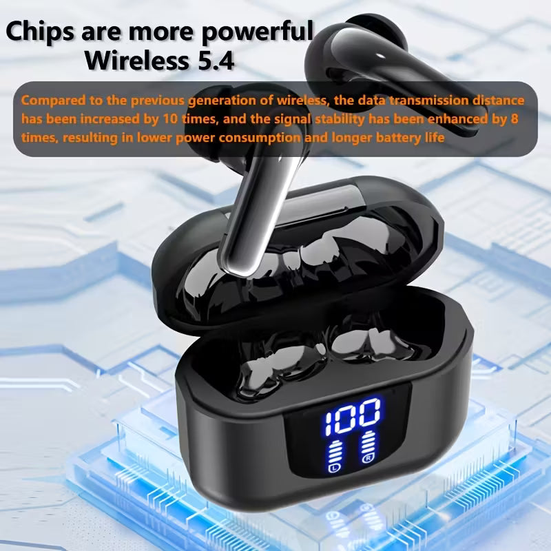 NEW SENYANG True Wireless Earbuds – 9D HIFI Stereo & Touch Control