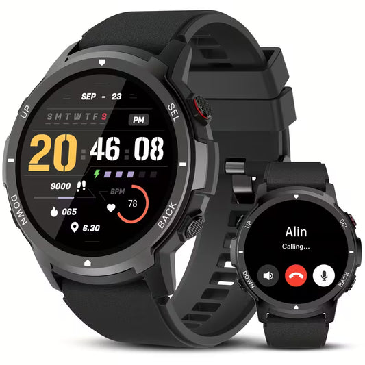 S52 Smartwatch – Wireless Calling, 110+ Sports Modes & Health Tracking