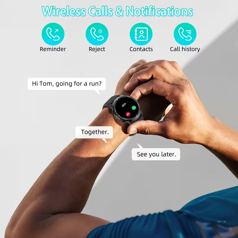 S52 Smartwatch – Wireless Calling, 110+ Sports Modes & Health Tracking