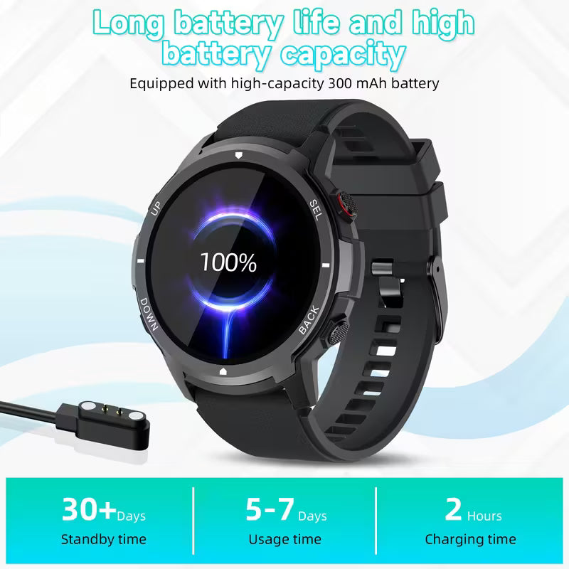 S52 Smartwatch – Wireless Calling, 110+ Sports Modes & Health Tracking