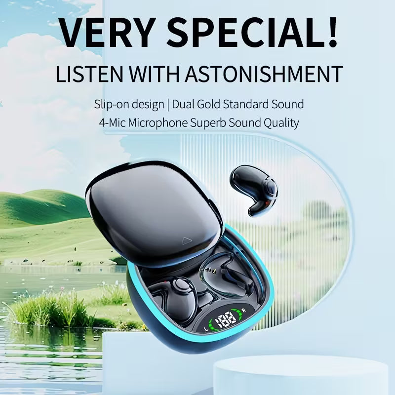 ZHUIMEZHE Wireless Earbuds – LED Display & HD Sound